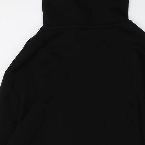 CLOSURE Mens Black Cotton Pullover Hoodie Size S