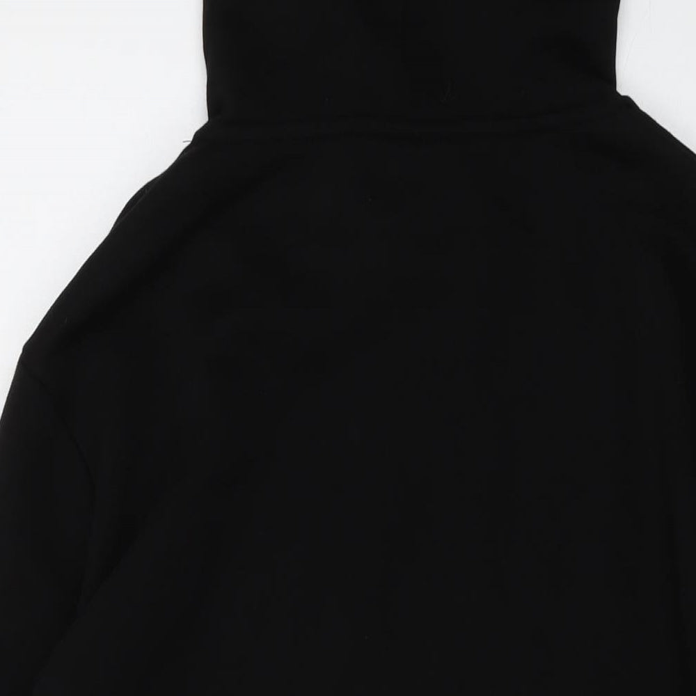 CLOSURE Mens Black Cotton Pullover Hoodie Size S