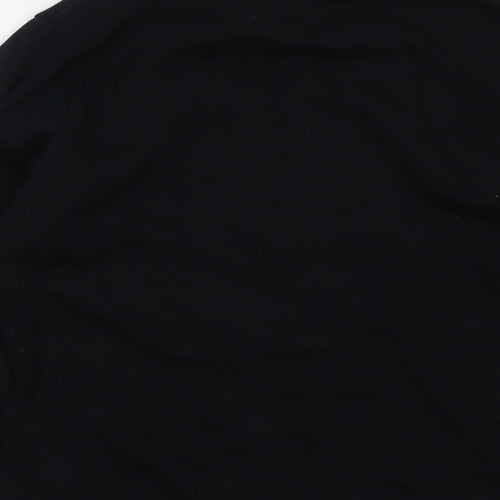 Star Wars Boys Black Cotton Pullover Sweatshirt Size 9 Years Pullover