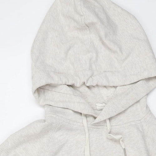 Gap Womens Ivory Cotton Pullover Hoodie Size M Pullover