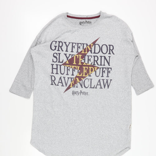 Harry Potter Grey Nightshirt with 3/4 Sleeves, Size 12
