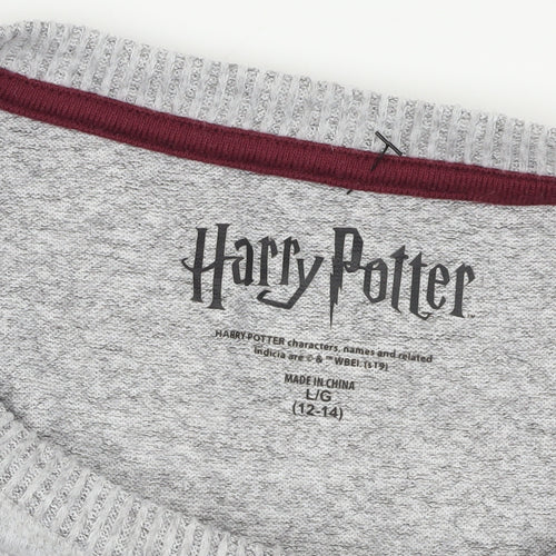 Harry Potter Grey Nightshirt with 3/4 Sleeves, Size 12