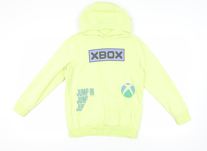 Xbox Green Pullover Hoodie for Boys, 12-13 Years
