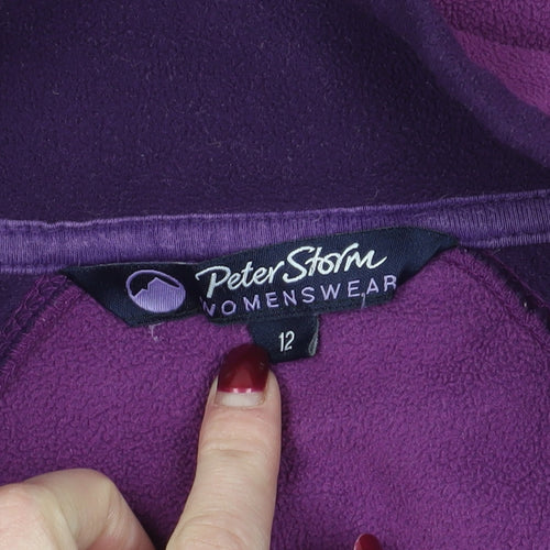 Peter Storm Purple Pullover Sweatshirt, Size 12