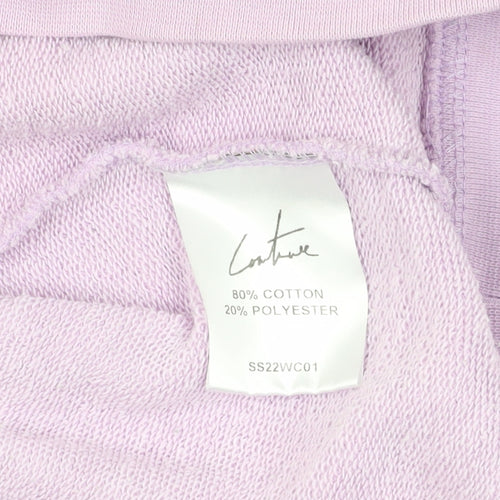 Couture Purple Hoodie L Unisex Adults