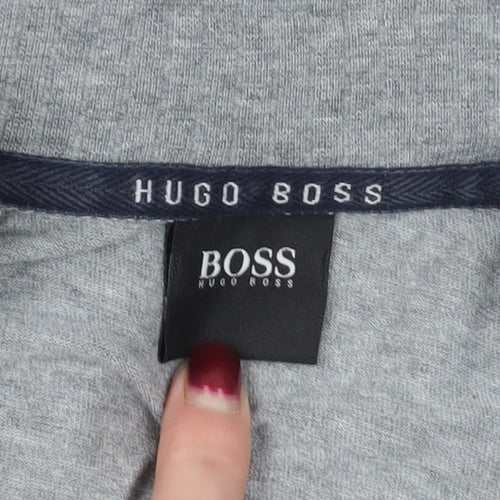 Hugo Boss Blue Full Zip Sweatshirt Size S