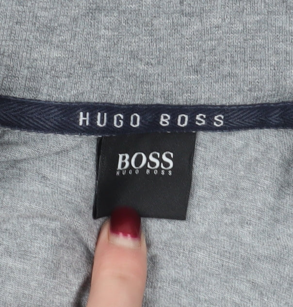 Hugo Boss Blue Full Zip Sweatshirt Size S