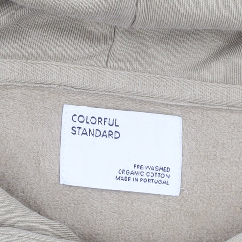 Colorful Standard Beige Pullover Hoodie - Size M