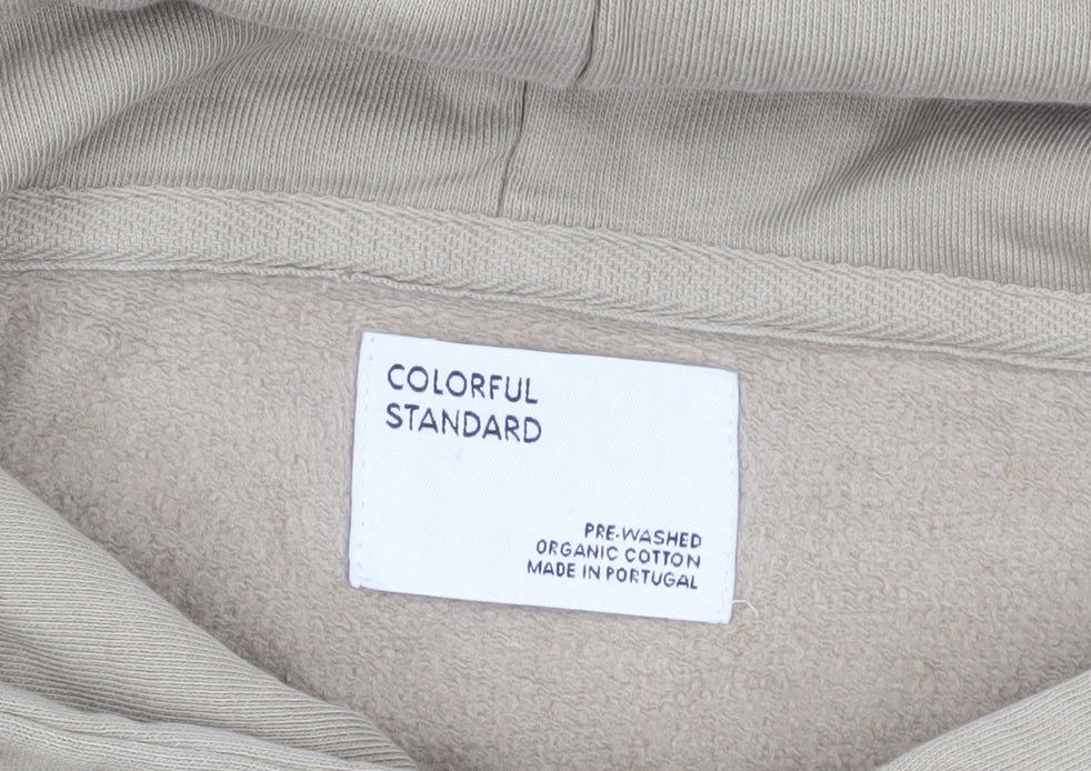 Colorful Standard Beige Pullover Hoodie - Size M