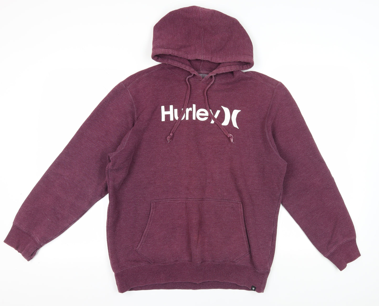 Hurley Purple Medium Hoodie with Logo Accent