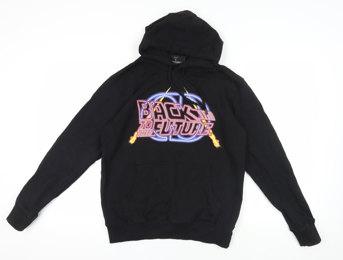 Criminal Damage Black Hoodie M Back to the Future