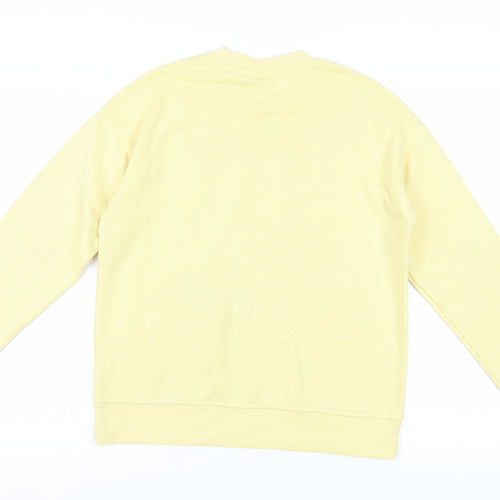 Looney Tunes Yellow XS Graphic Print Sweatshirt