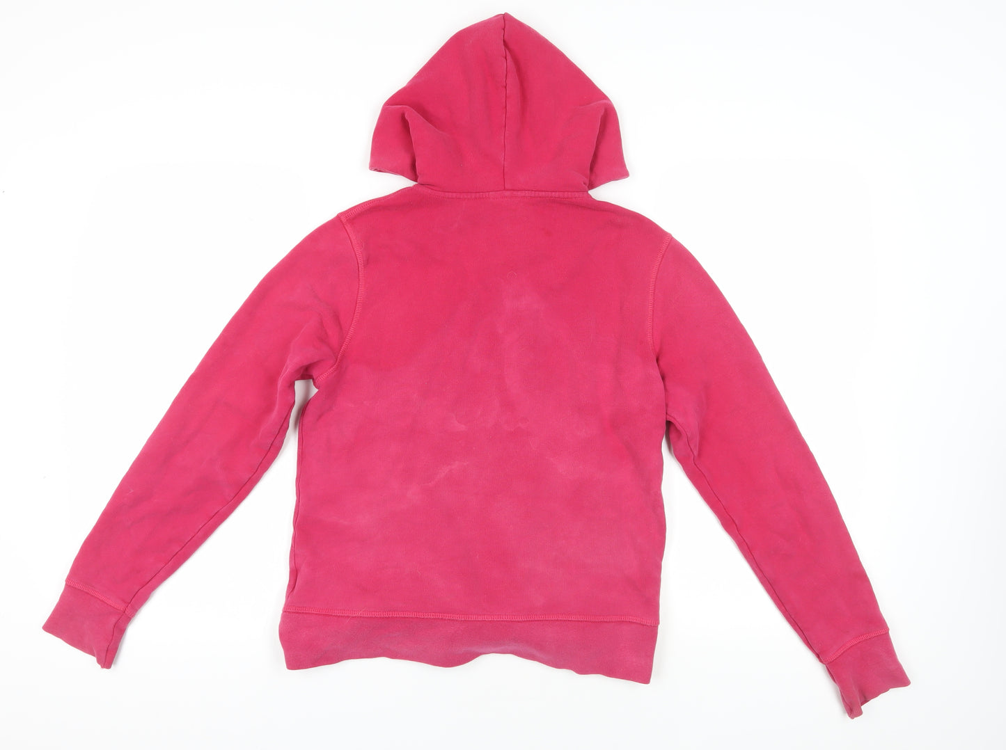 Howies Pink Organic Cotton Full Zip Hoodie Size 10