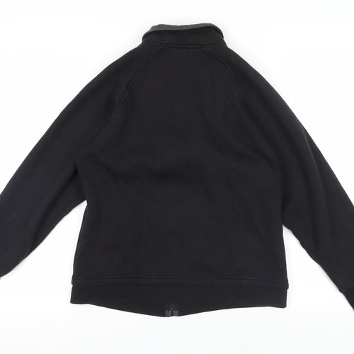LA Gear Black Full Zip Sweatshirt Size 14