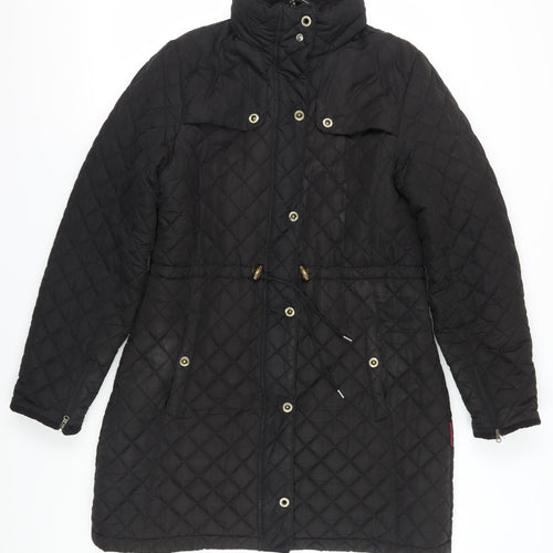 Target Dry Black Quilted Puffer Jacket L