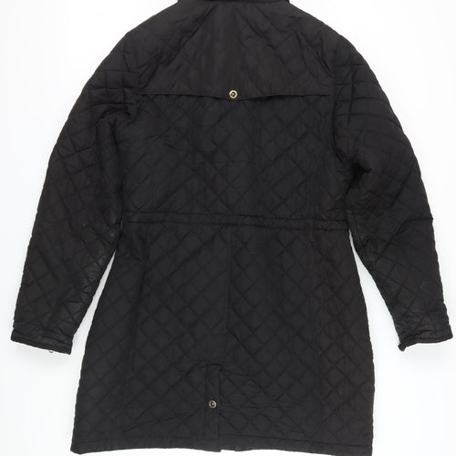 Target Dry Black Quilted Puffer Jacket L