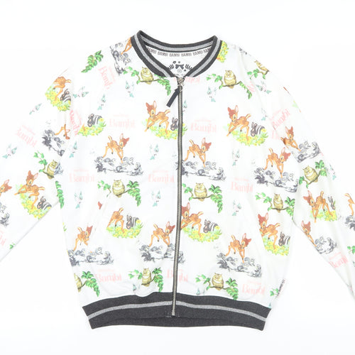 Disney Bambi Multicoloured Full Zip Sweatshirt M