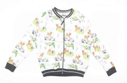 Disney Bambi Multicoloured Full Zip Sweatshirt M