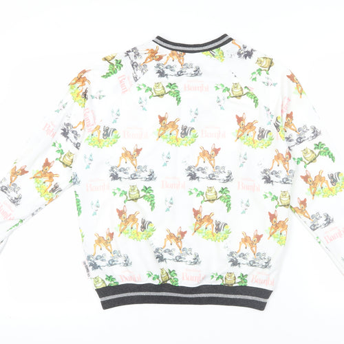 Disney Bambi Multicoloured Full Zip Sweatshirt M