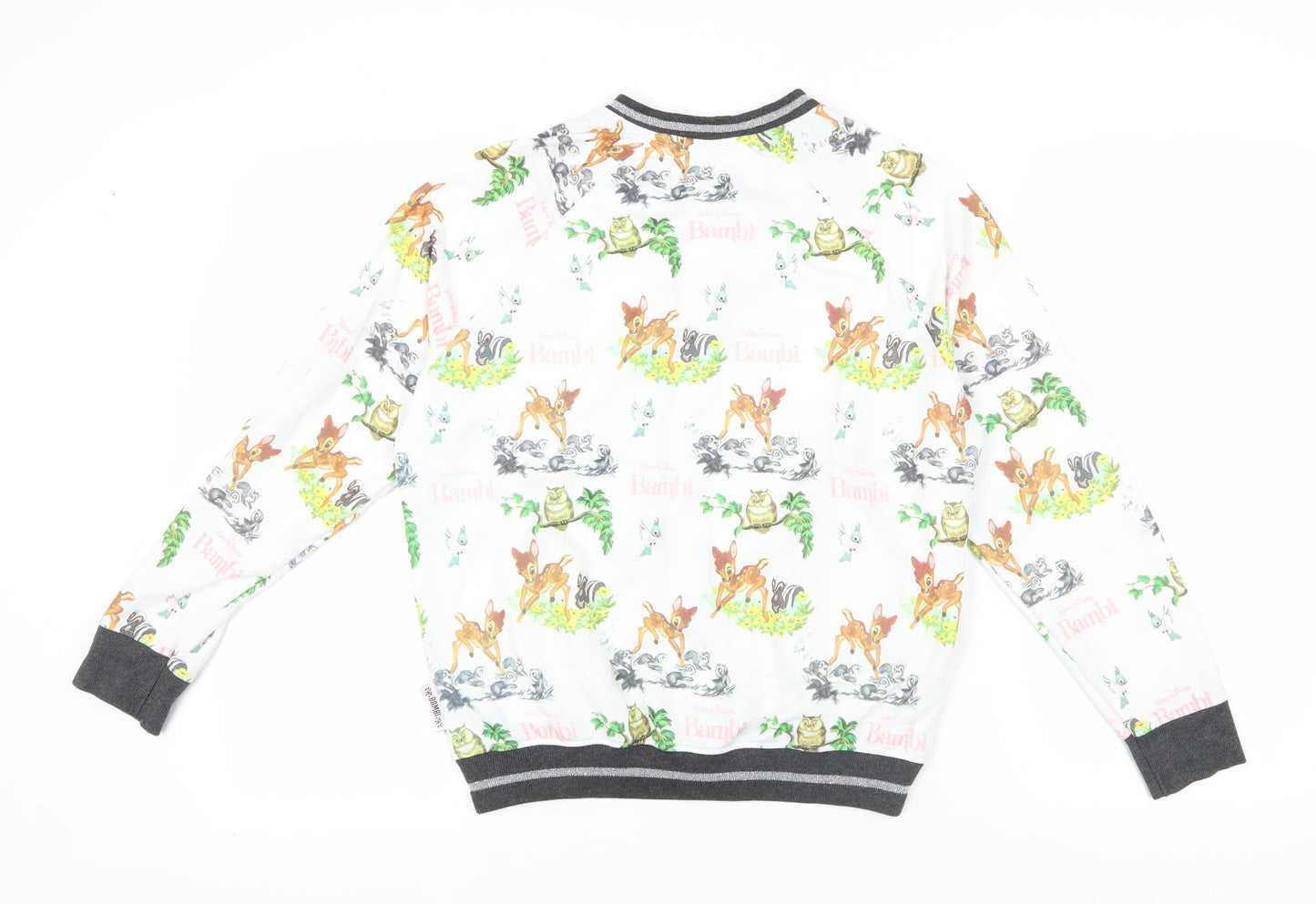 Disney Bambi Multicoloured Full Zip Sweatshirt M