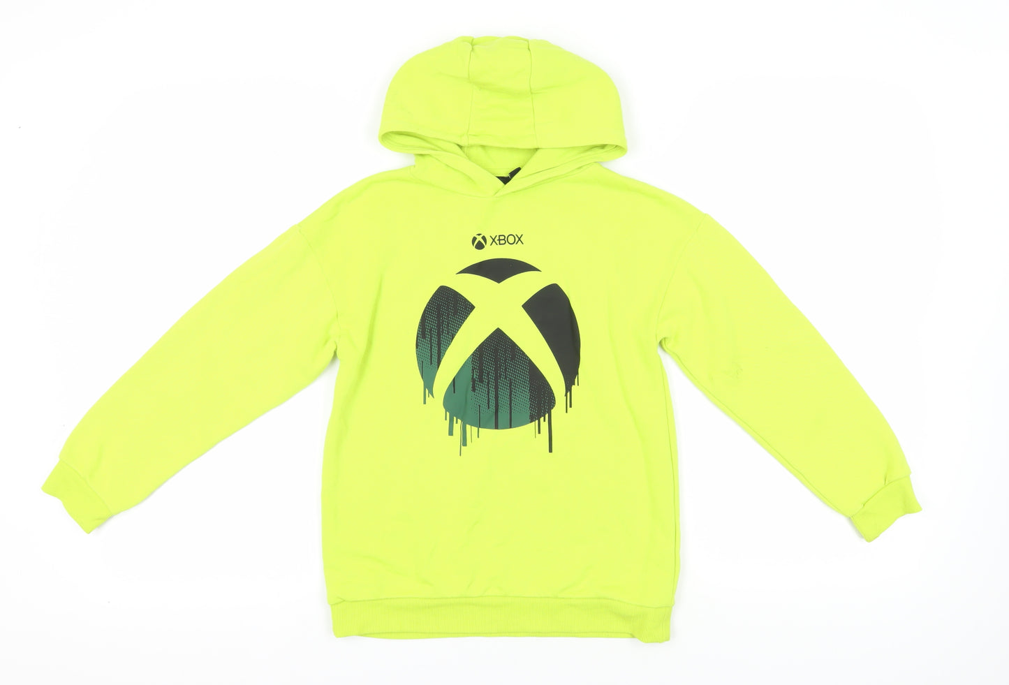 Xbox Green Pullover Hoodie, Boys 10-11 Yrs, Graphic Print