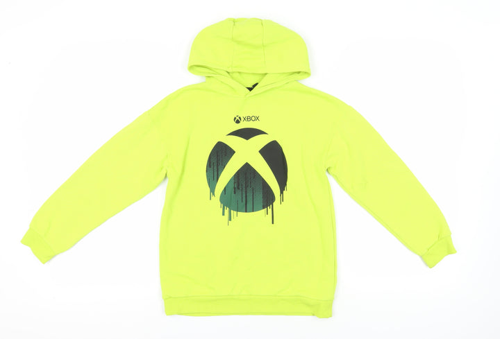 Xbox Green Pullover Hoodie, Boys 10-11 Yrs, Graphic Print