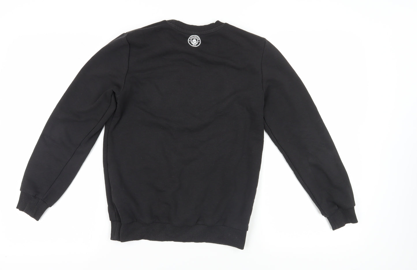 Puma Boys Black Logo Sweatshirt 13-14 Years