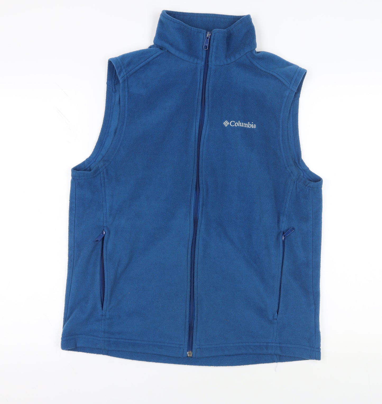 Columbia Blue Fleece Gilet M