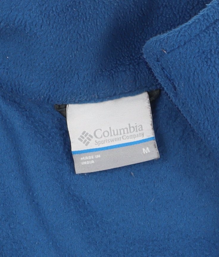 Columbia Blue Fleece Gilet M