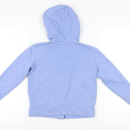 Gap Kids Blue Full Zip Hoodie - 8-9 Years