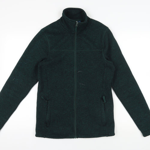 Mountain Warehouse Green Full Zip Fleece Sweatshirt S