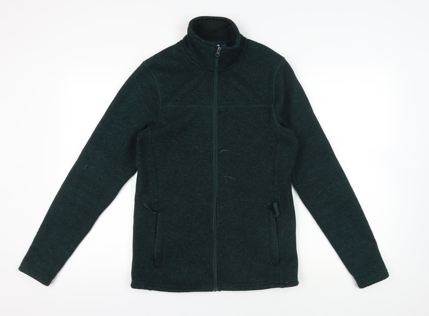 Mountain Warehouse Green Full Zip Fleece Sweatshirt S