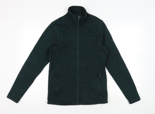 Mountain Warehouse Green Full Zip Fleece Sweatshirt S