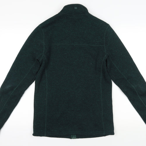 Mountain Warehouse Green Full Zip Fleece Sweatshirt S