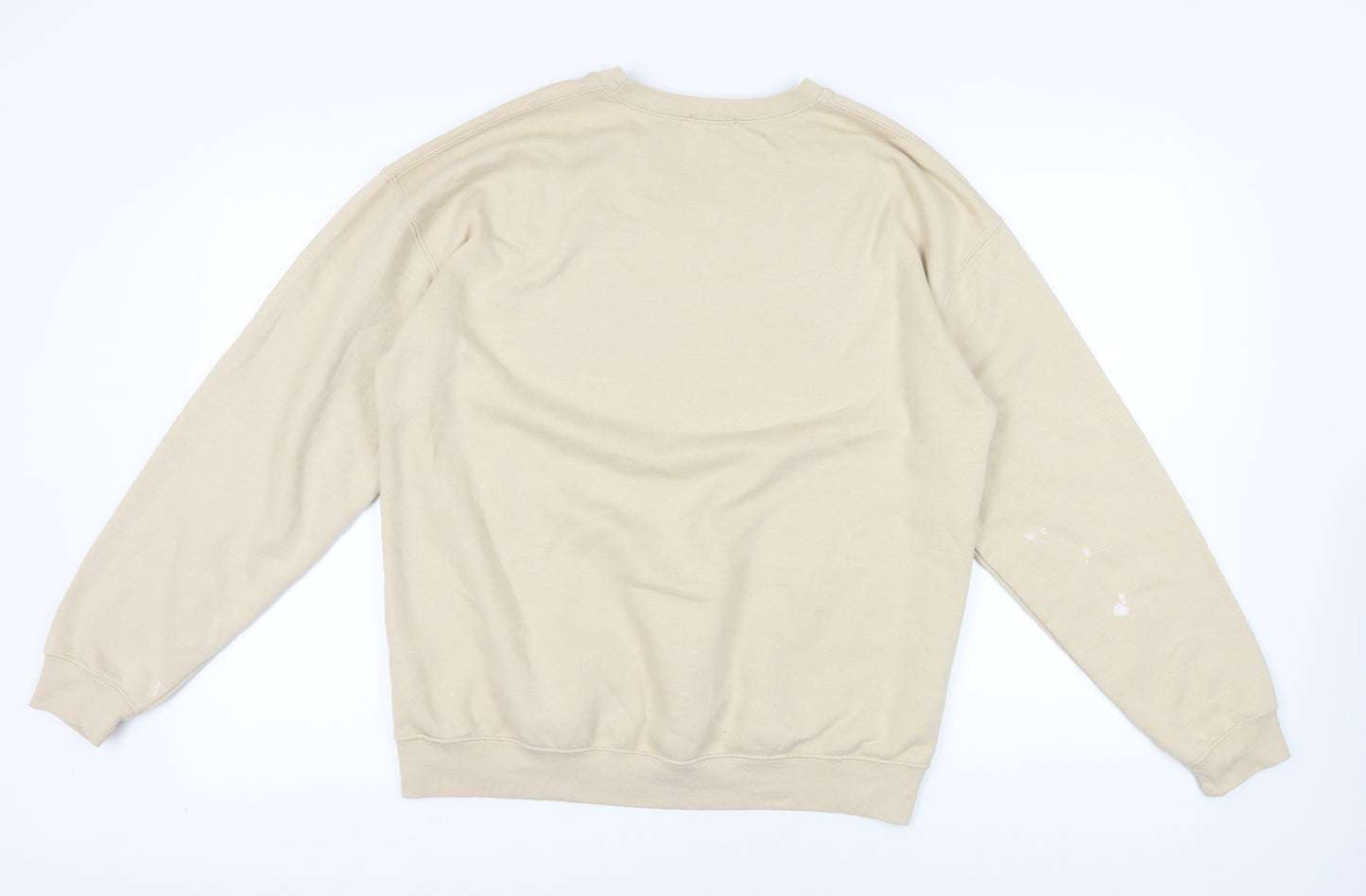 Hoxton Beige Pullover Sweatshirt L - Casual City Style