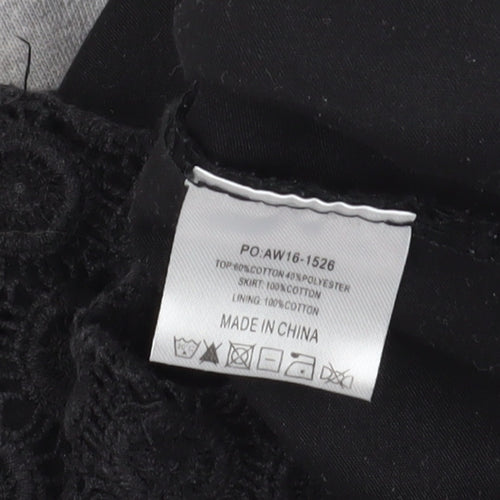 Hush Grey Black Sweatshirt Size 12