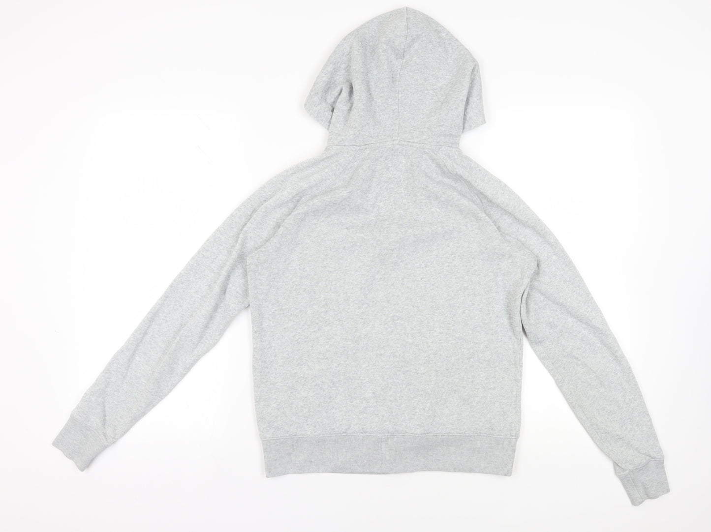 Jack Wills Grey Full Zip Hoodie Size 10