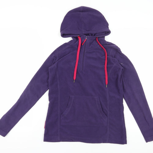 Mountain Warehouse Purple Pullover Hoodie UK 8