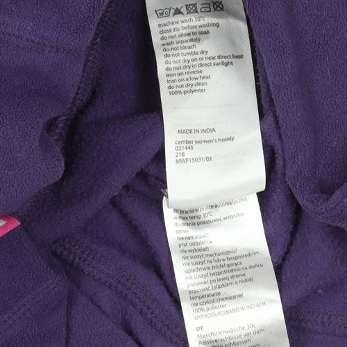 Mountain Warehouse Purple Pullover Hoodie UK 8