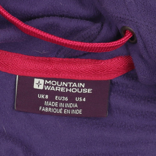 Mountain Warehouse Purple Pullover Hoodie UK 8