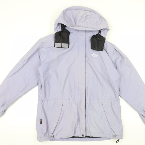 Lowe Alpine Purple Hooded Anorak Jacket M Women