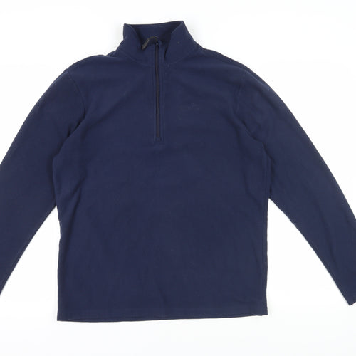 Peter Storm Blue Fleece 1/2 Zip Sweatshirt L