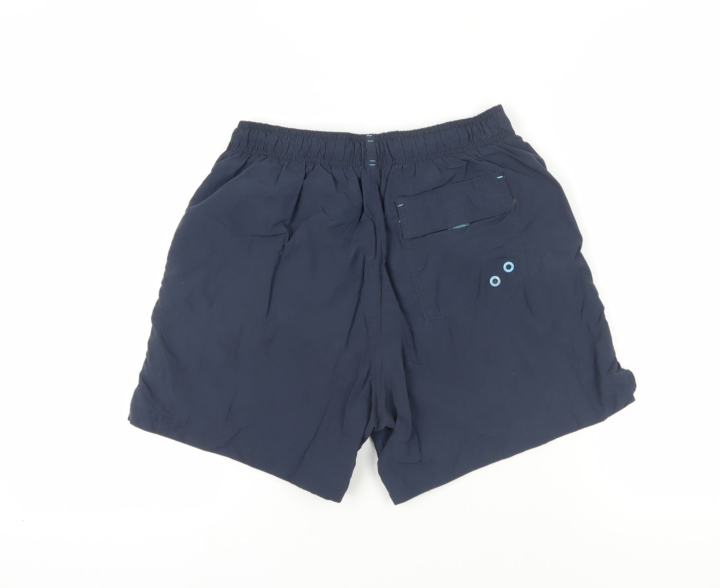 Calvin Klein Blue Swim Shorts M Elastic Waist