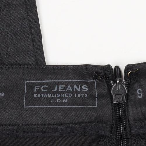 FC Jeans Black Skinny Jeans Size 10 Slim Fit