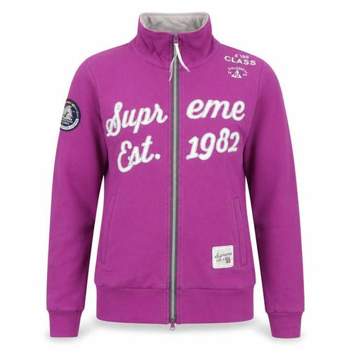 Horze Purple Full Zip Equestrian Sweatshirt L Women