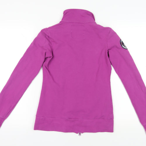 Horze Purple Full Zip Equestrian Sweatshirt L Women