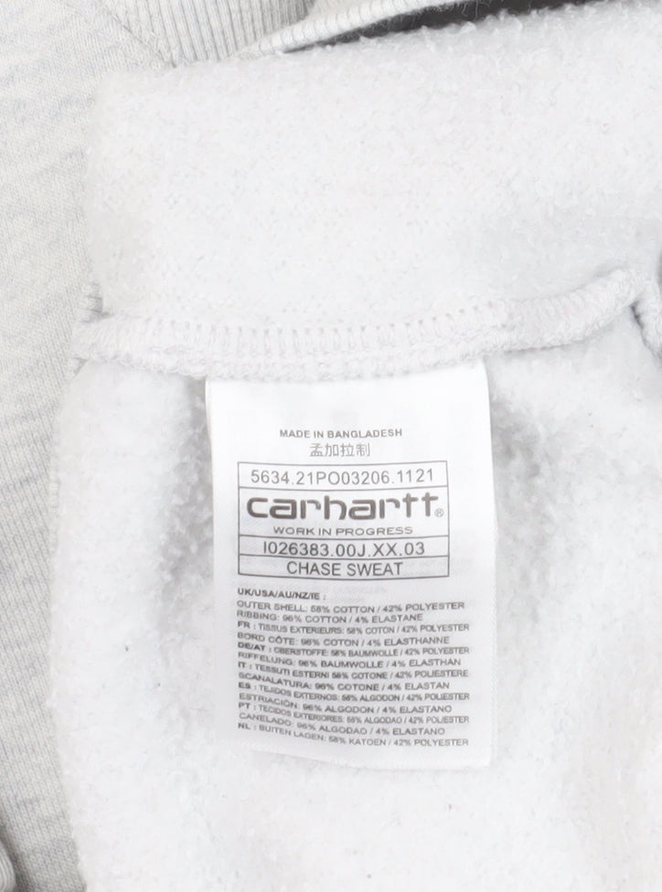 Carhartt Grey Pullover Sweatshirt M Unisex Adults