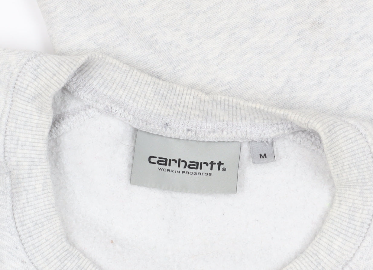 Carhartt Grey Pullover Sweatshirt M Unisex Adults