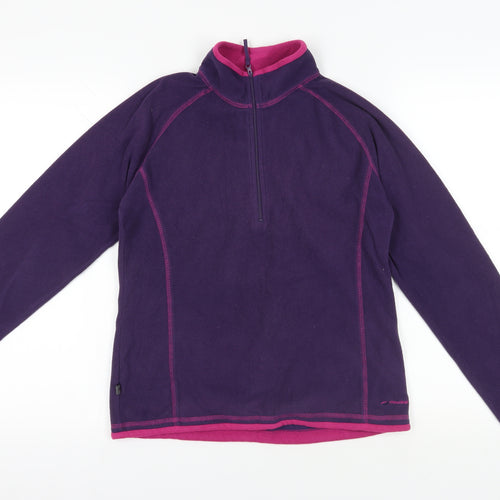 Mountain Life Purple Fleece Sweatshirt Size 10