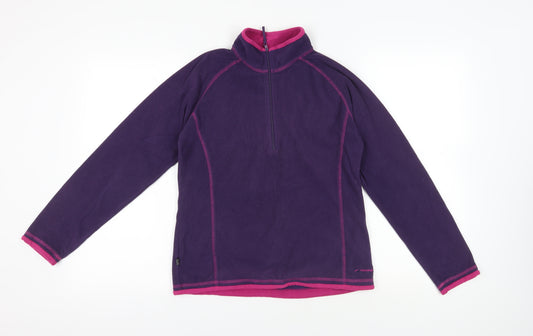 Mountain Life Purple Fleece Sweatshirt Size 10